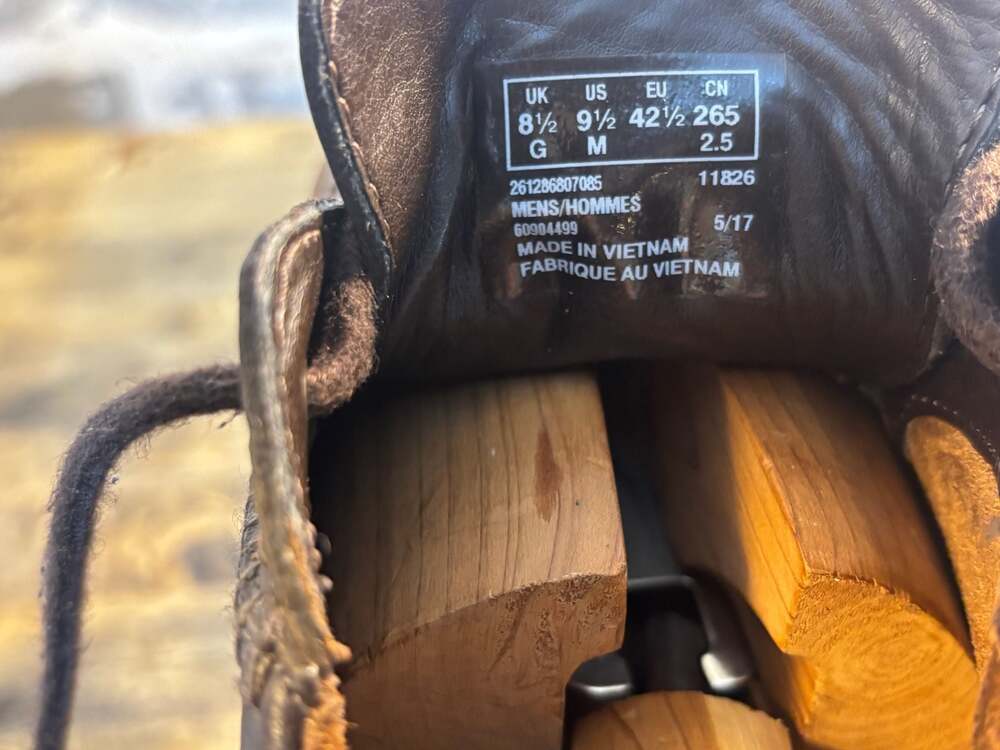 Clarks Originals Mens Trapell Pace - Dark Brown Lea Casual Men 9.5 uk 42.5 - Picture 7 of 10